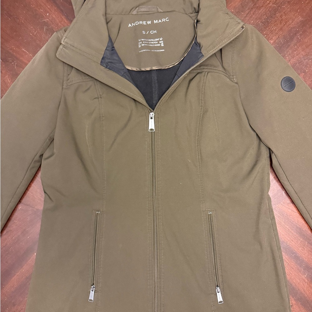Andrew Marc Olive Performance Jacket - image 1